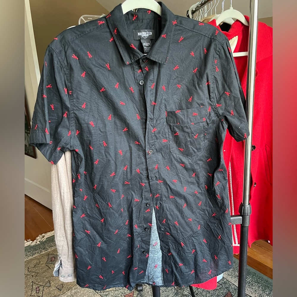 Fun Lobster Print Shirt